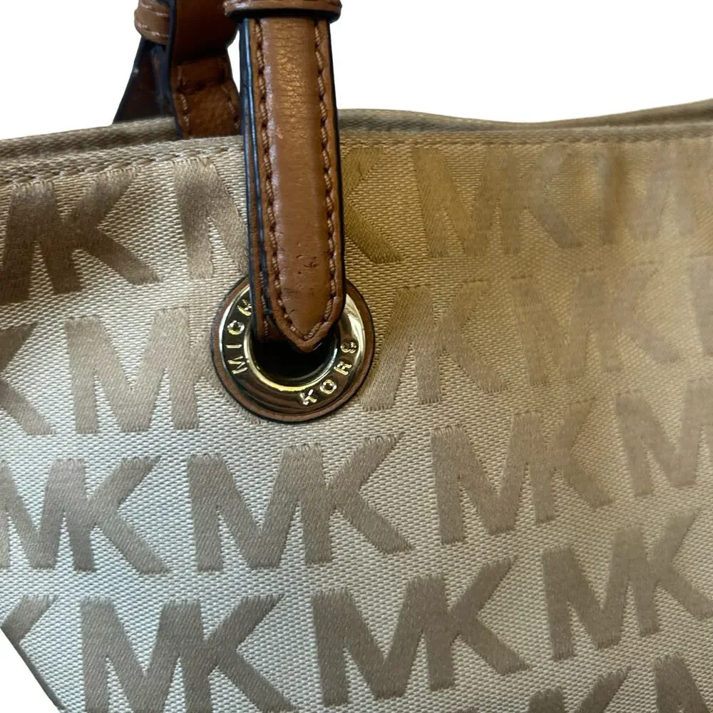 Michael Kors Signature Jacquard Tote